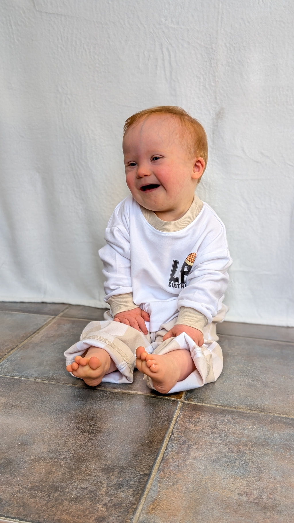 Long Sleeve Checked Pyjamas